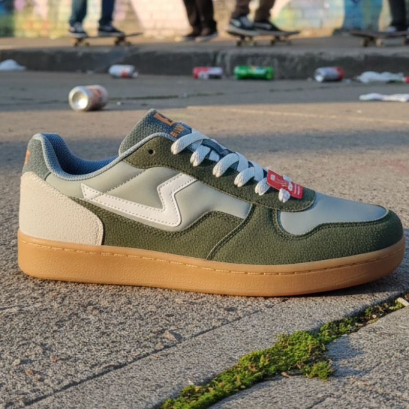 Deportivo Paredes beige-verde 40/46