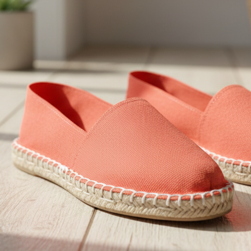 Alpargata calabaza  suela de goma 36/41