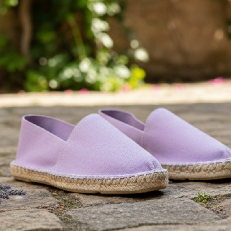 Alpargata lila suela de goma 36/41