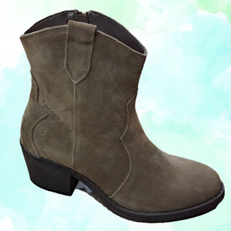 Campera marron piel 36/41