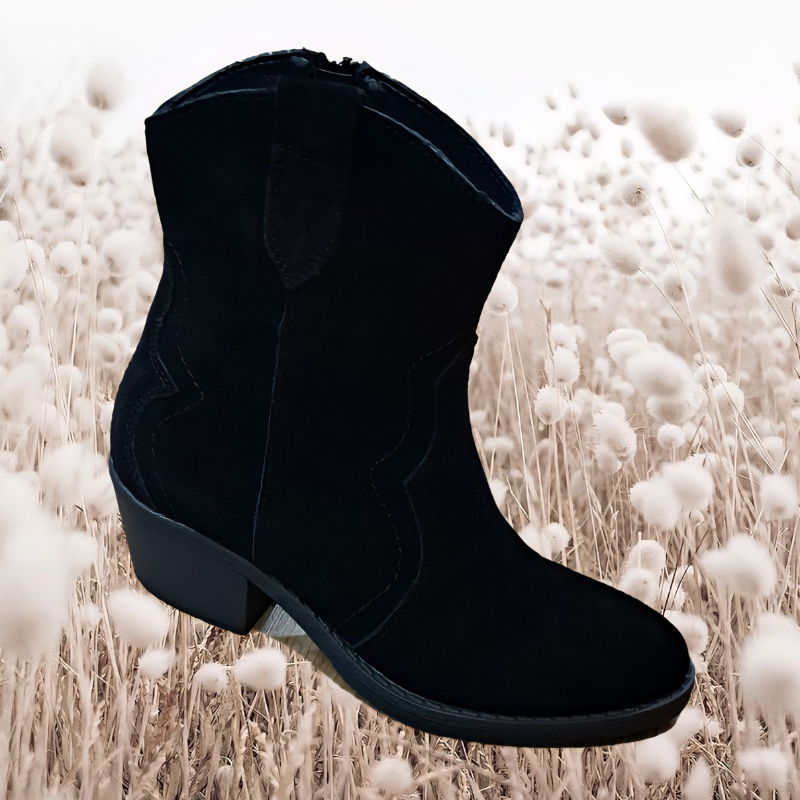 Campera negra piel 36/41