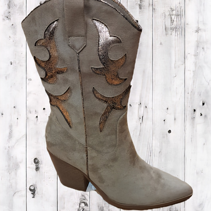 Campera cuña dibujos  piel 36/41