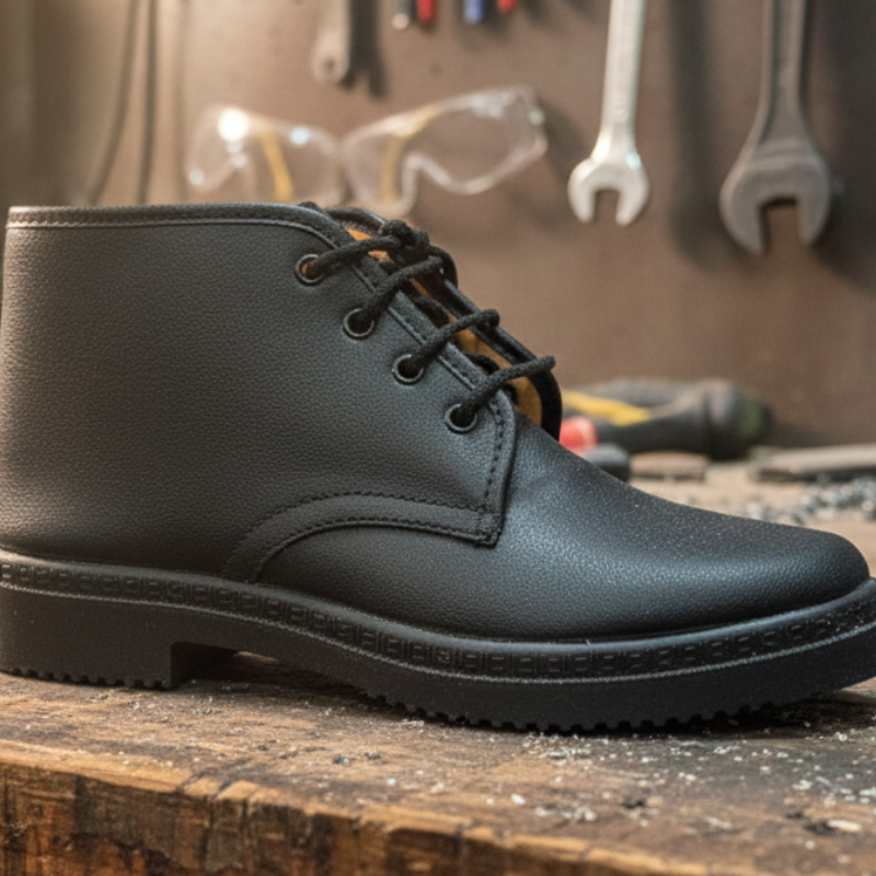 Bota negra piel 40/45