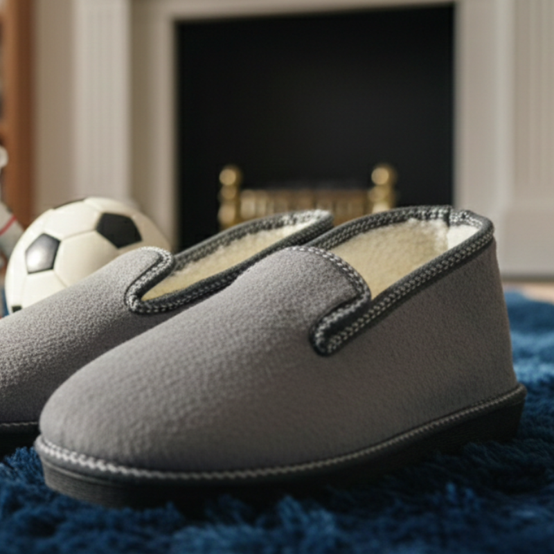 Zapatilla microporosa gris 39/46