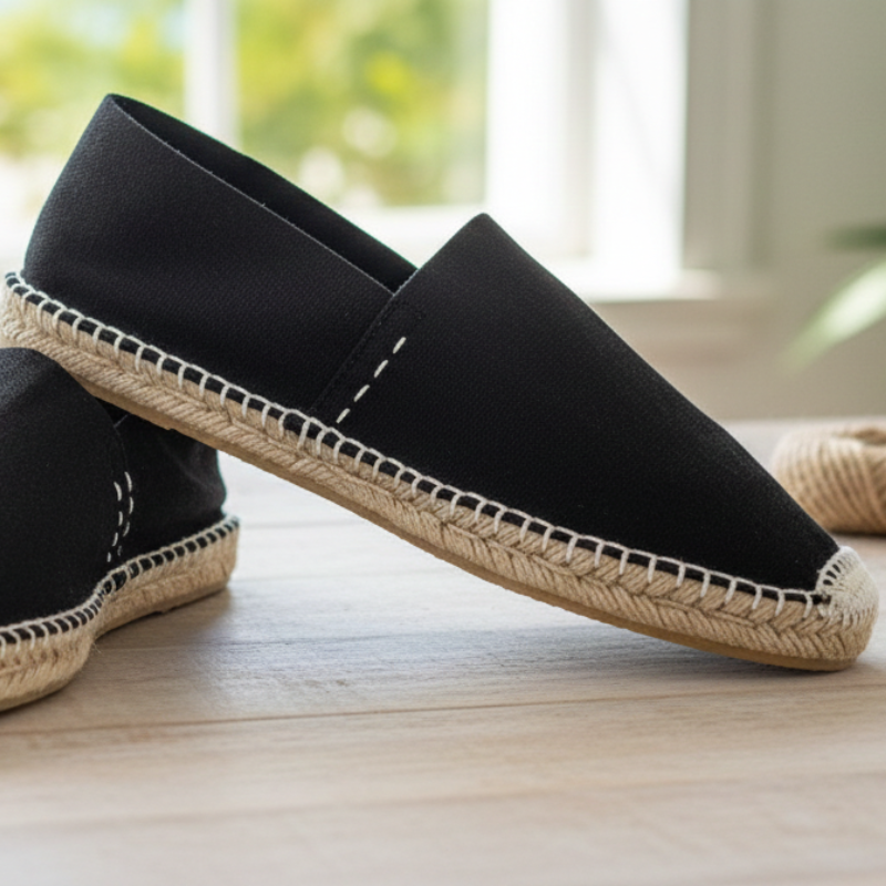 Alpargata básica negra 36/46