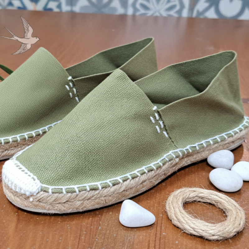 Alpargata básica kaki 36/46