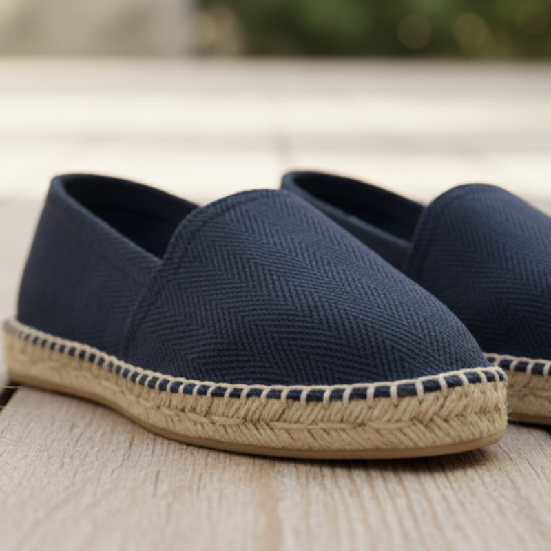 Alpargata espiga azul 36/47