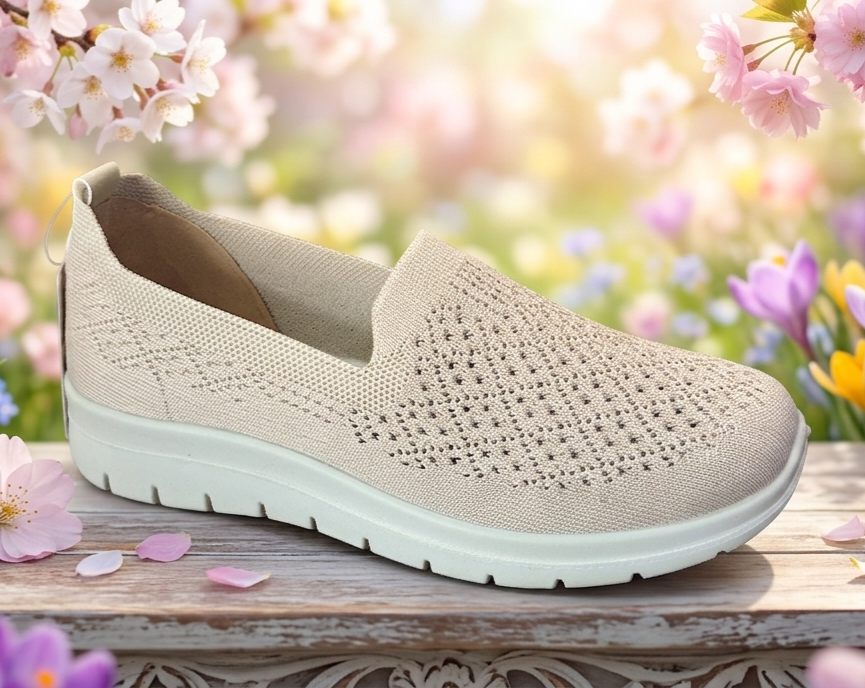 Deportiva beige memory foam 36/41