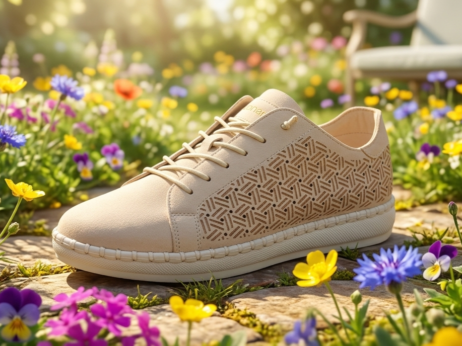 Zapato deportivo gomas beige 36/41