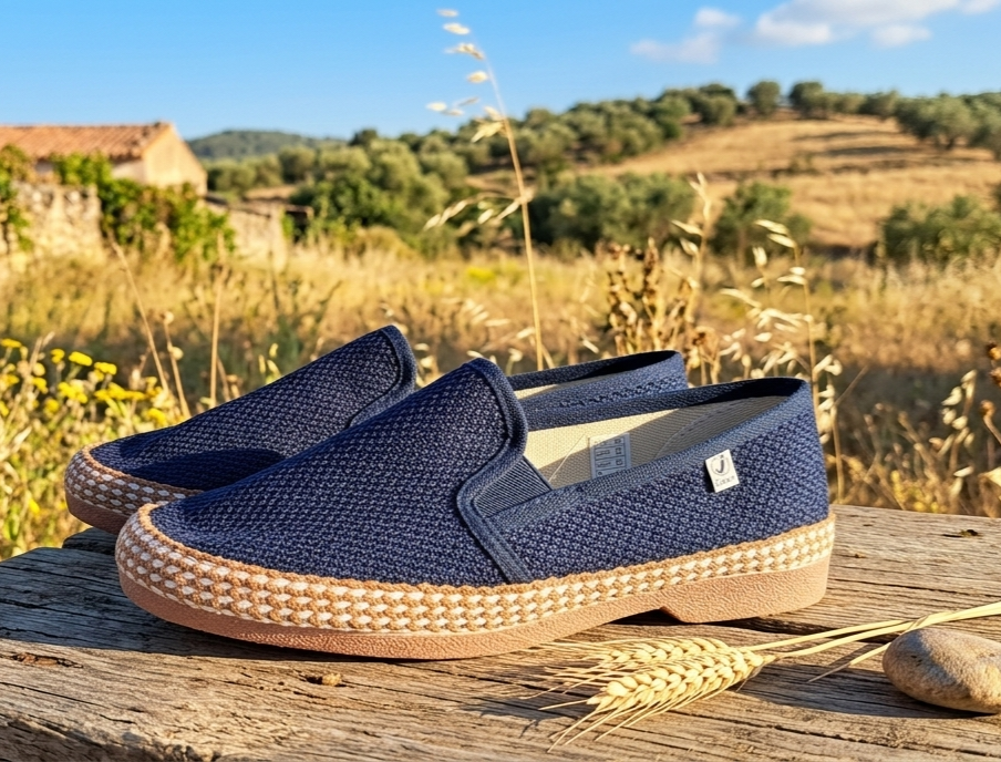 Lona azul con bandoleta 39/46