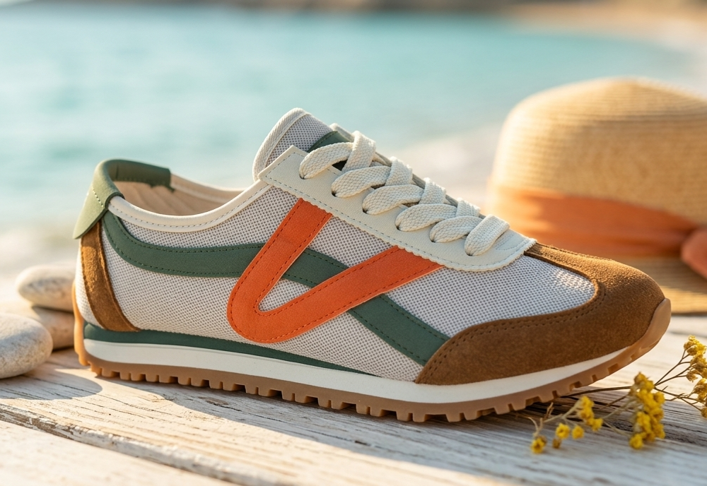 Zapato deportivo  raya naranja 36/41