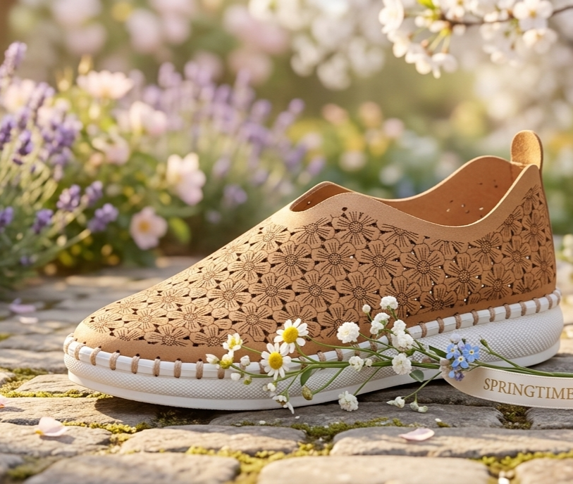 Zapato calado ocre 36/41