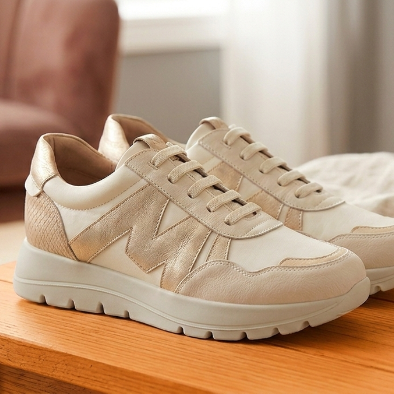 Zapato beige/ oro 36/41