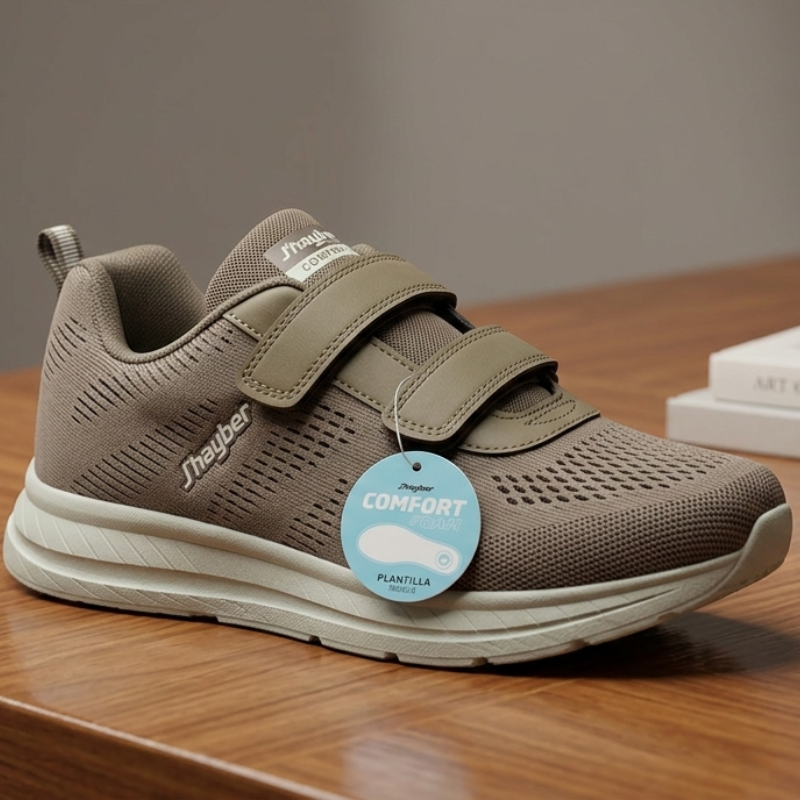 Deportivo Jhayber velcro marron 39/46