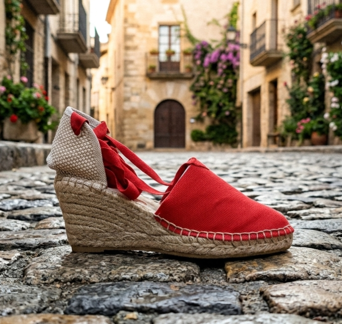 Valenciana roja cuña 35/41