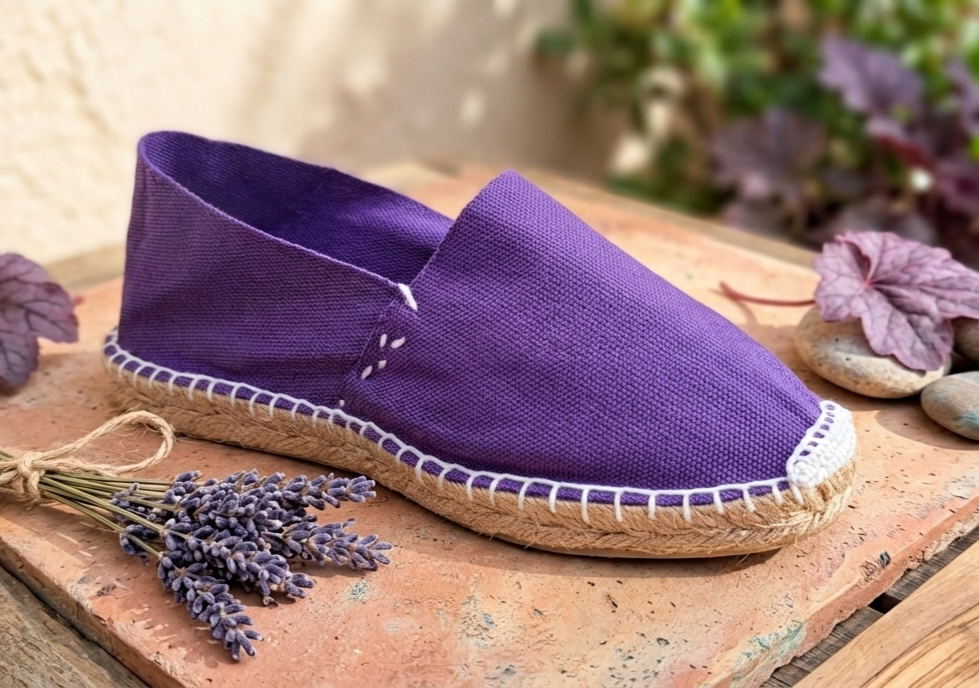 Alpargata básica morada 36/41