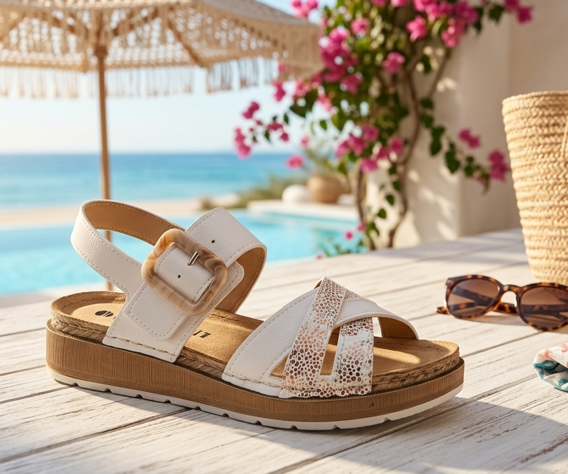 Sandalia Inblue blanca 36/41