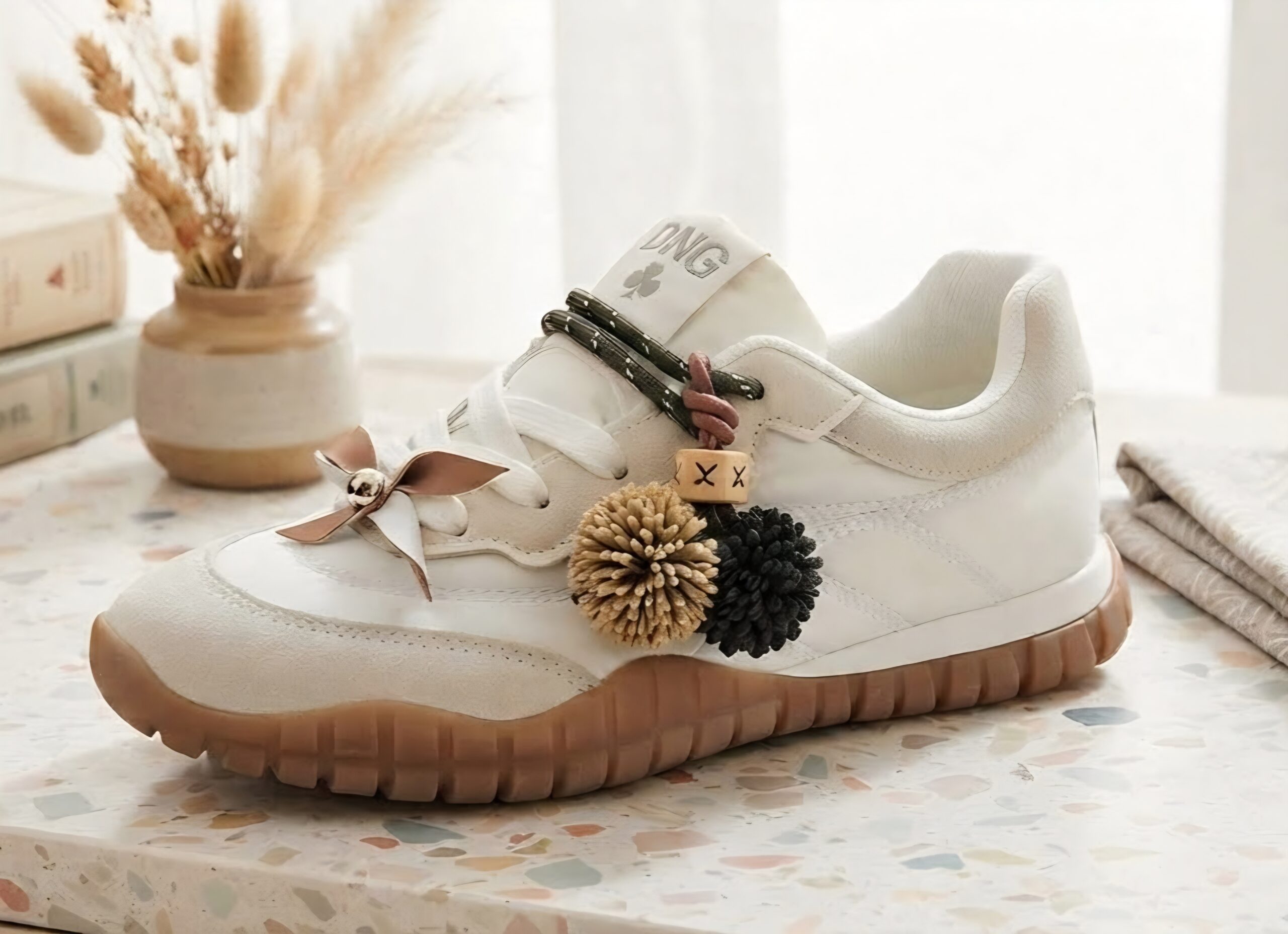 Pompon blanco 36/41